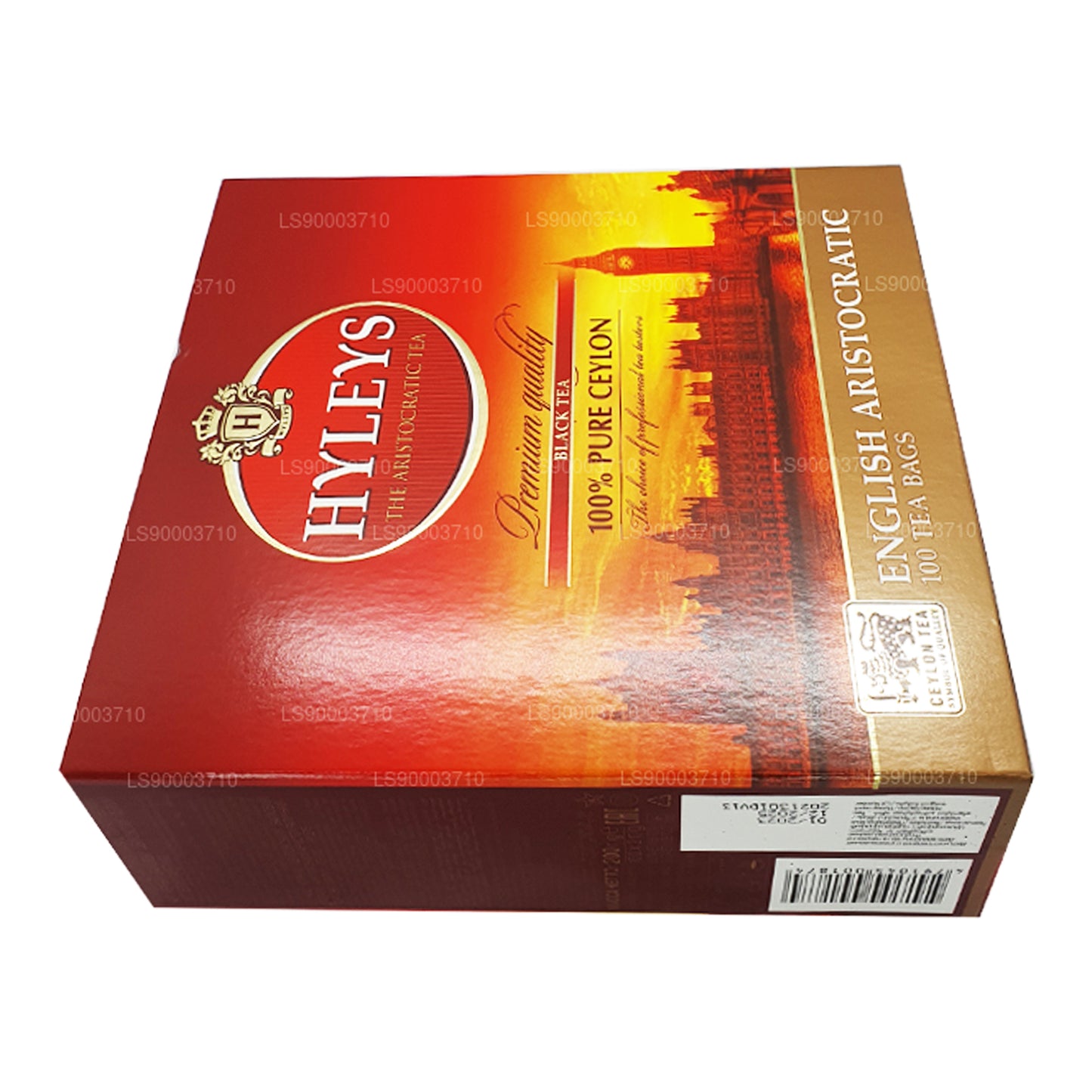 HLEYS Premium Kalite Siyah Çay 100 Çay Bages (200g)