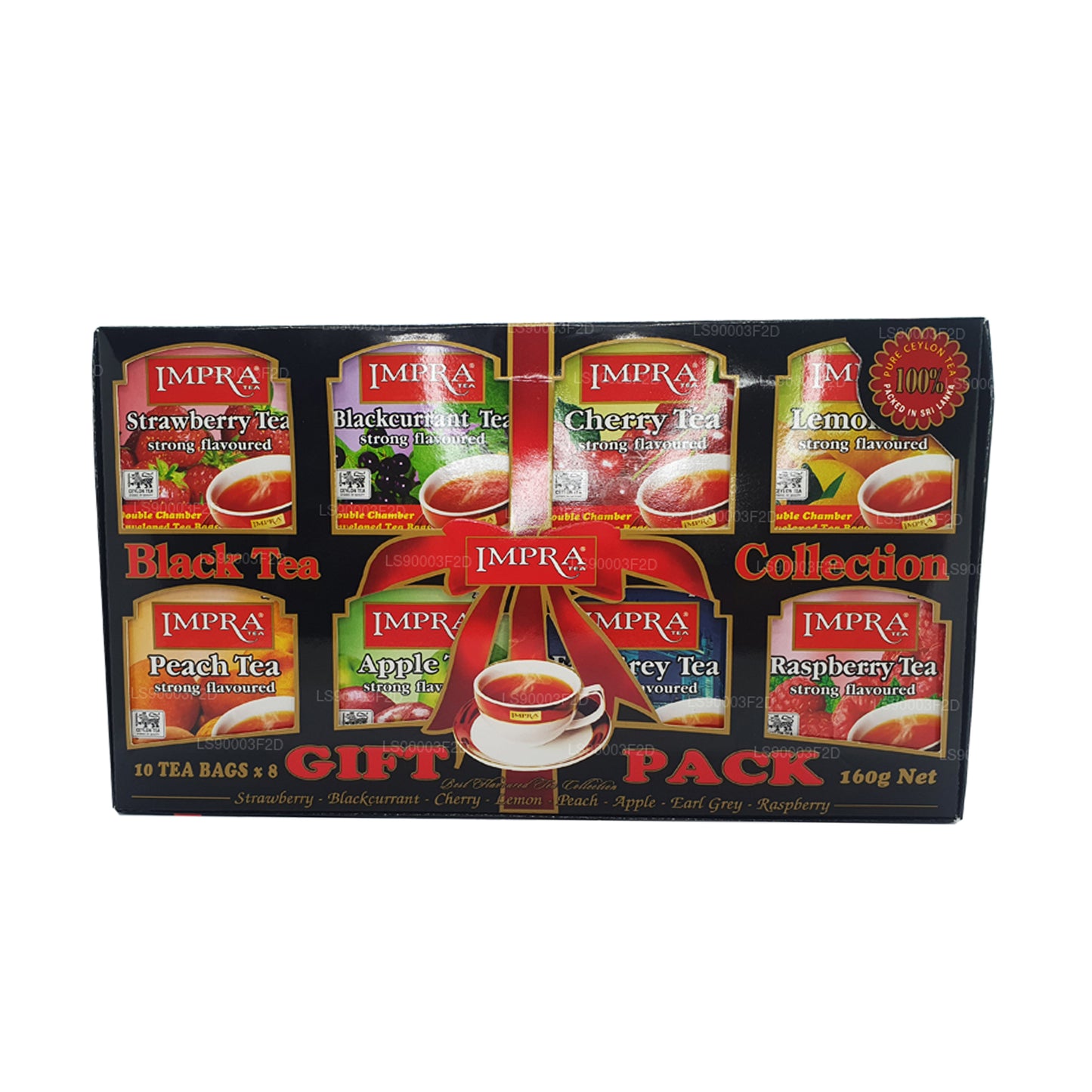 Impra 8 Flavours Siyah Çay Koleksiyonu (160g)