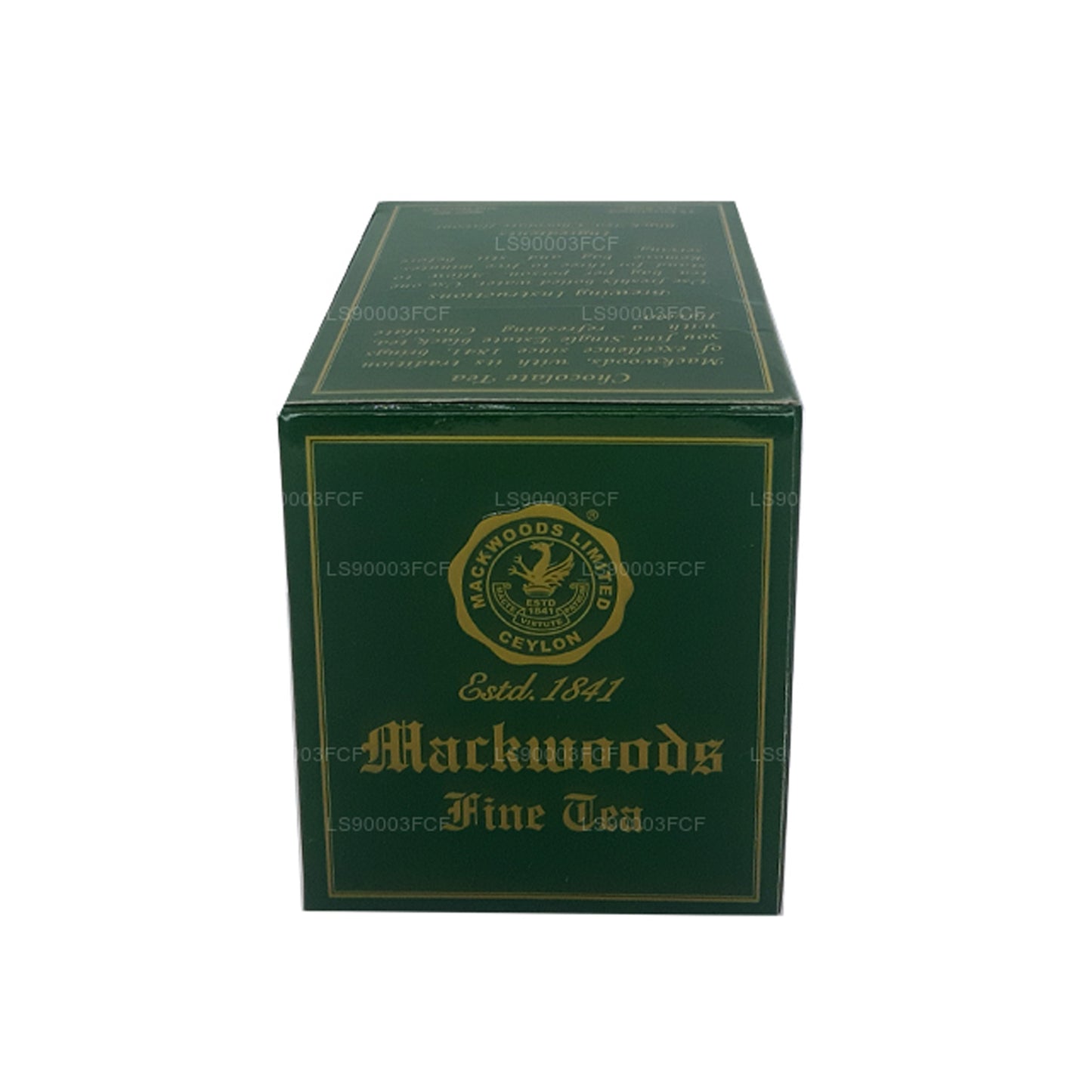 Mackwoods Tek Kişilik Çikolata Aromalı Seylan Siyah Çay (50g) 25 Çay Poşeti