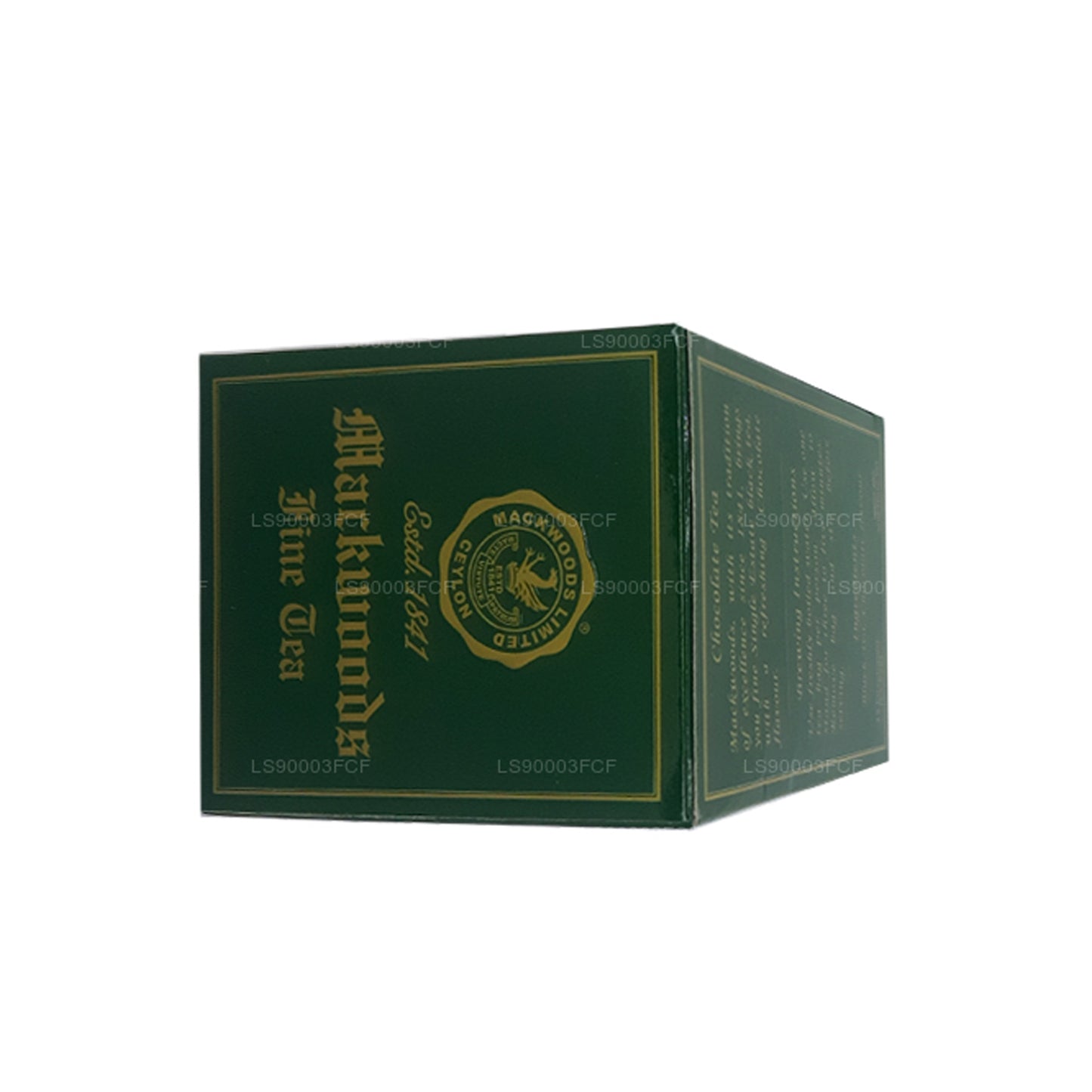 Mackwoods Tek Kişilik Çikolata Aromalı Seylan Siyah Çay (50g) 25 Çay Poşeti