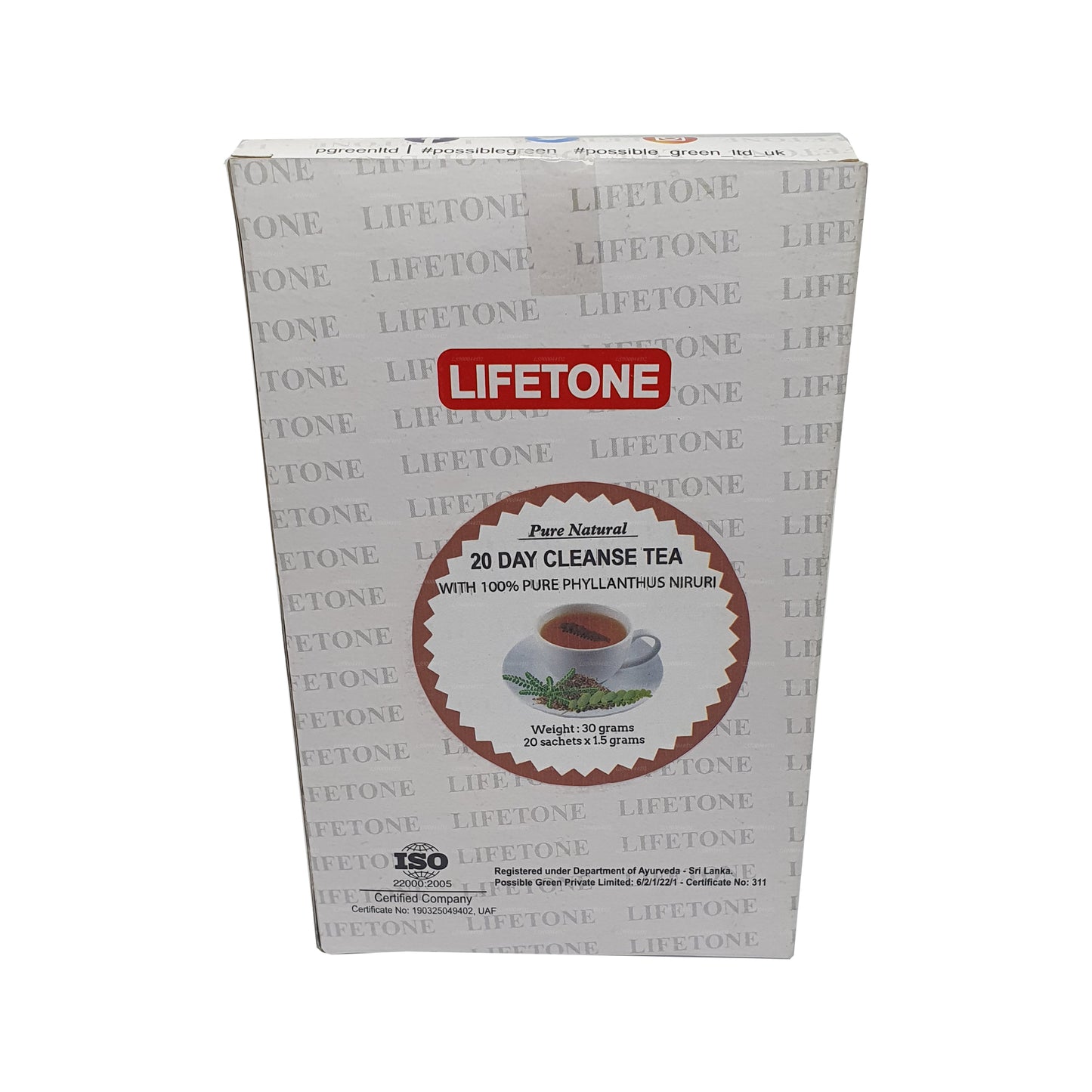 Lifetone Phylanthus Nirurii Çayı (40g)