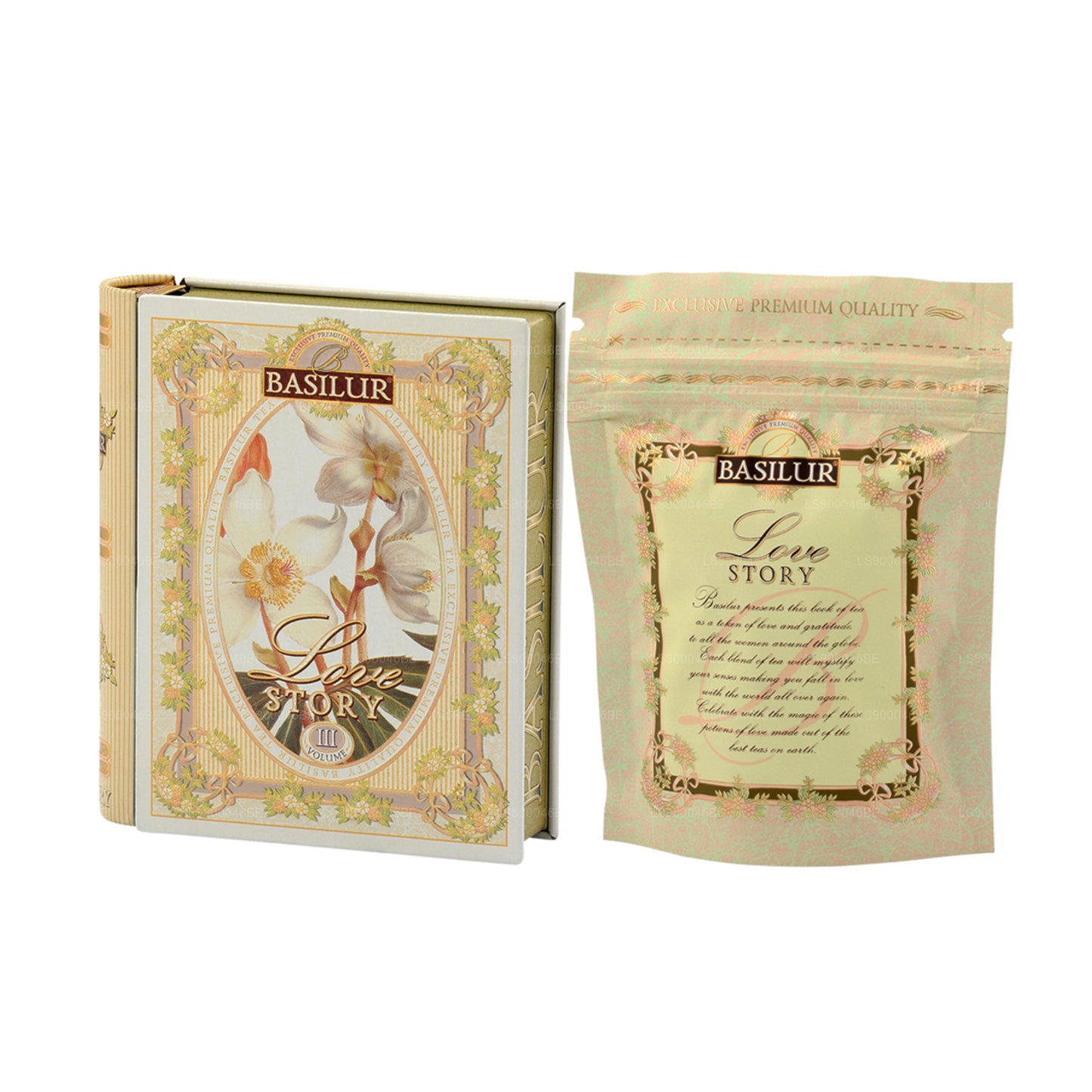 Basilur “Minyatür Çay Kitabı - Aşk Hikayesi Cilt III” (10g) Caddy