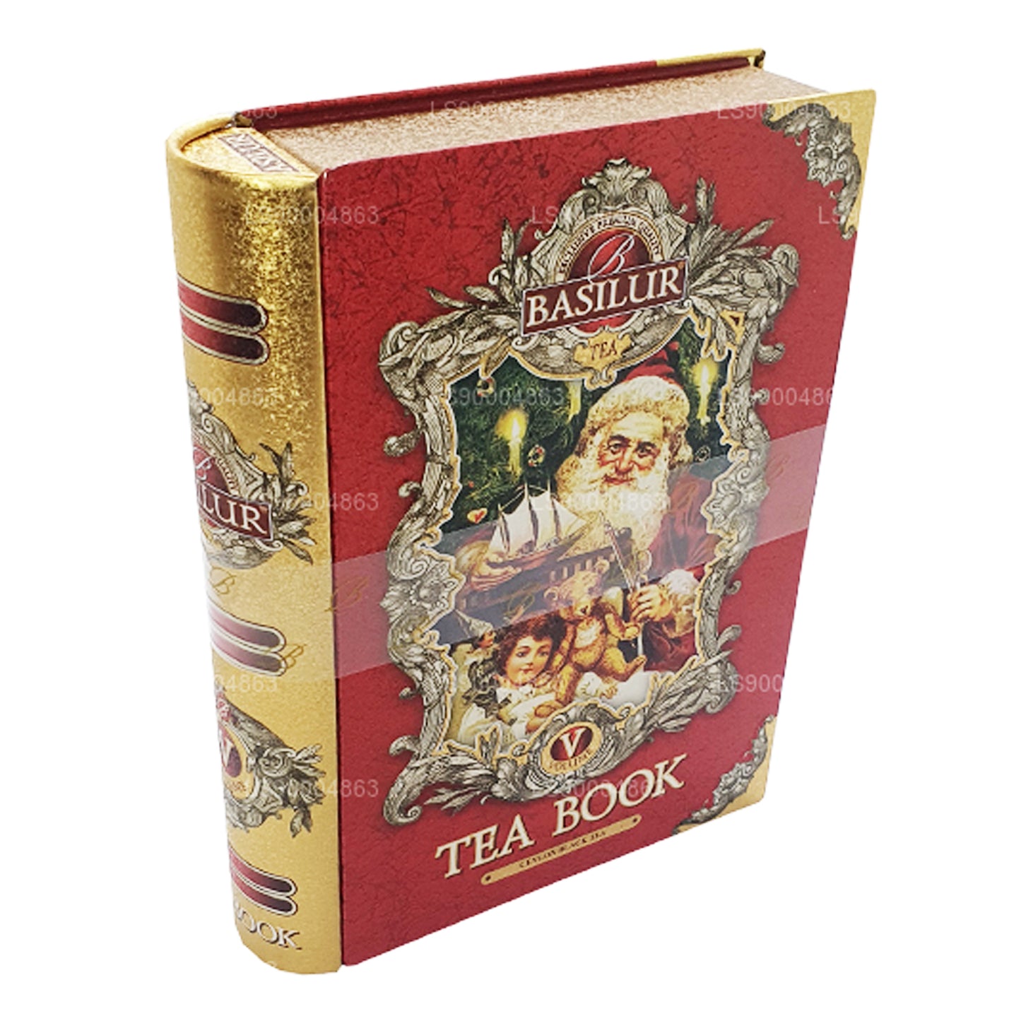 Basilur Festivali “Çay Kitabı Cilt V - Kırmızı” (100g) Caddy