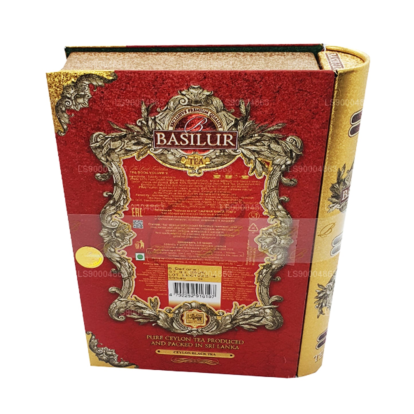 Basilur Festivali “Çay Kitabı Cilt V - Kırmızı” (100g) Caddy