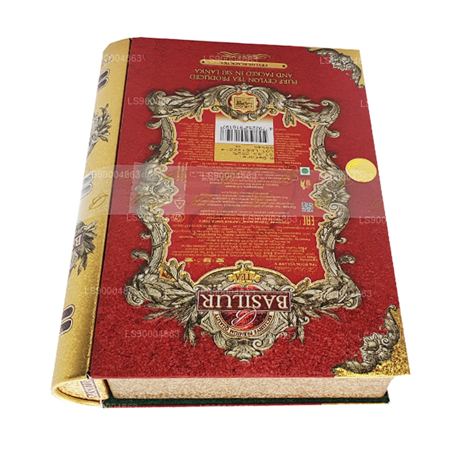 Basilur Festivali “Çay Kitabı Cilt V - Kırmızı” (100g) Caddy