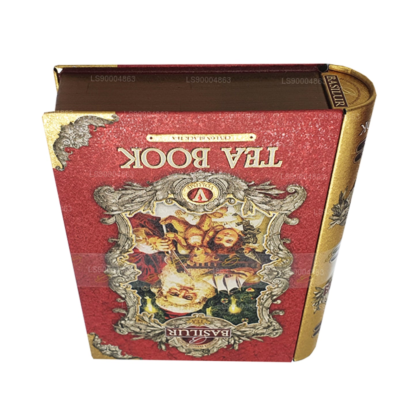 Basilur Festivali “Çay Kitabı Cilt V - Kırmızı” (100g) Caddy