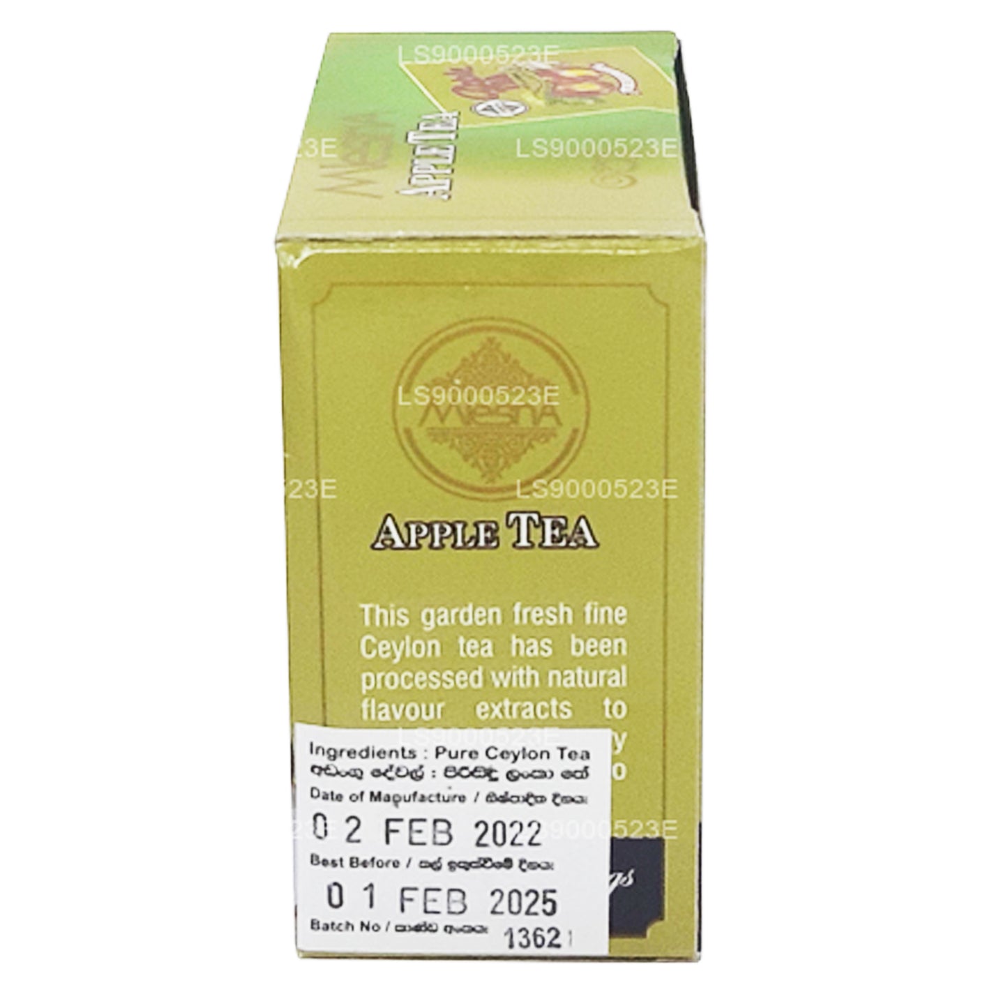 Mlesna Elma Çayı (20g) 10 Lüks Çay Poşeti