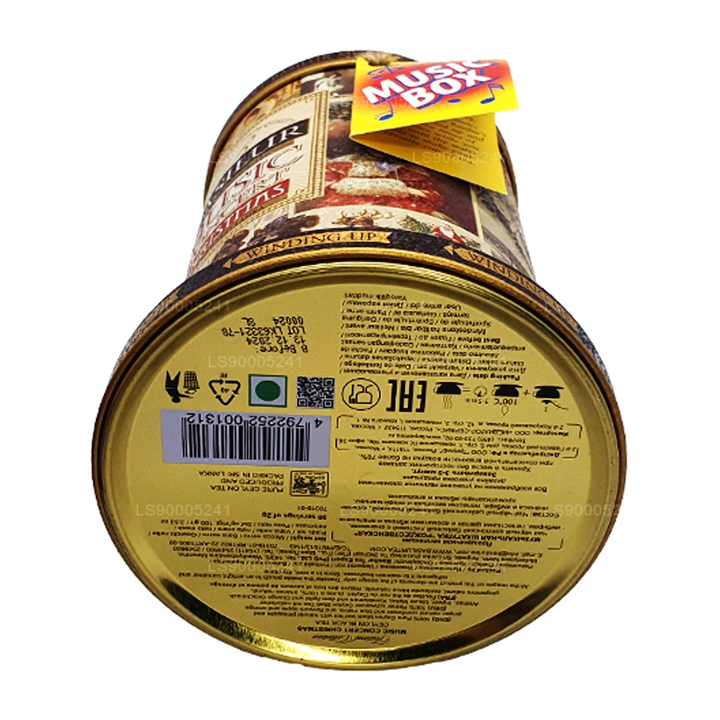 Basilur Festivali “Müzik Konseri - Noel” (100g) Caddy