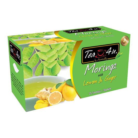 Tea4U Limonlu ve Zencefilli Moringa (30g) 25 Çay Poşeti