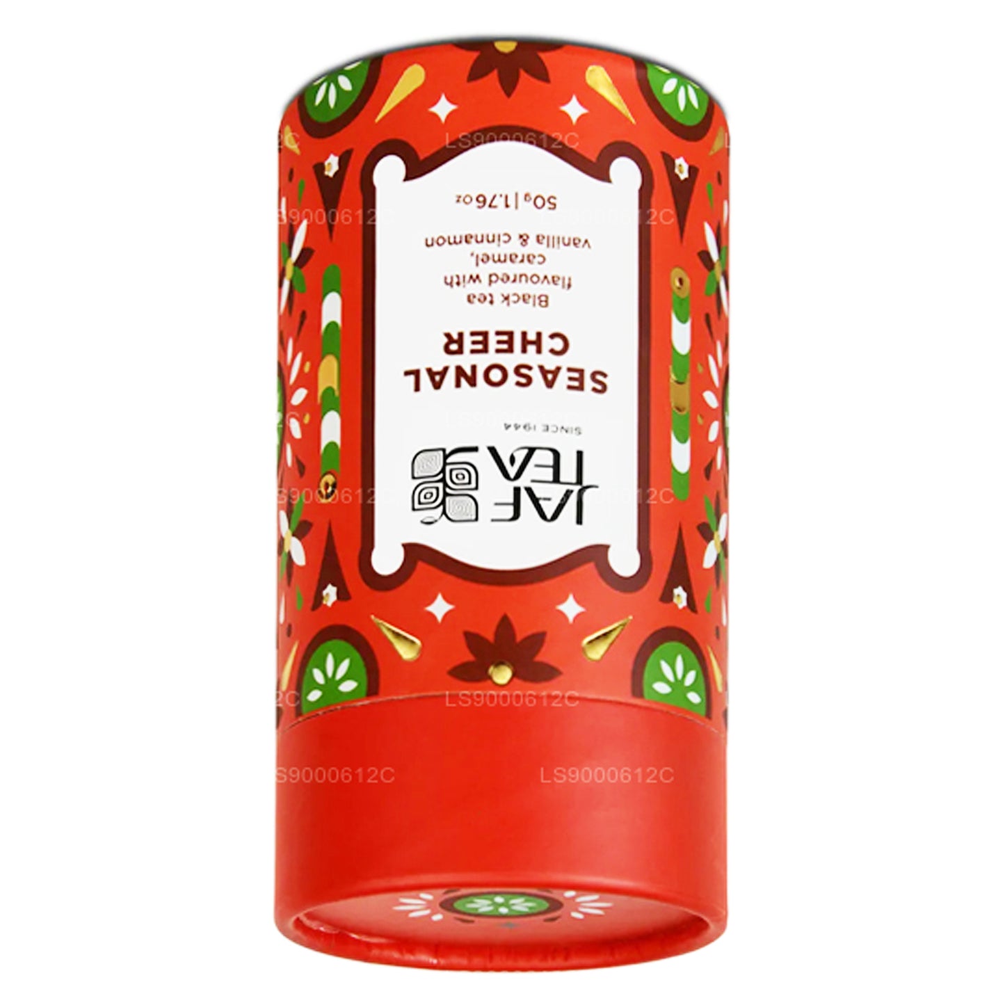 Jaf Çay Mevsimlik Tezahürat - Karamel, Vanilya ve Tarçın Aromalı Siyah Çay (50g)