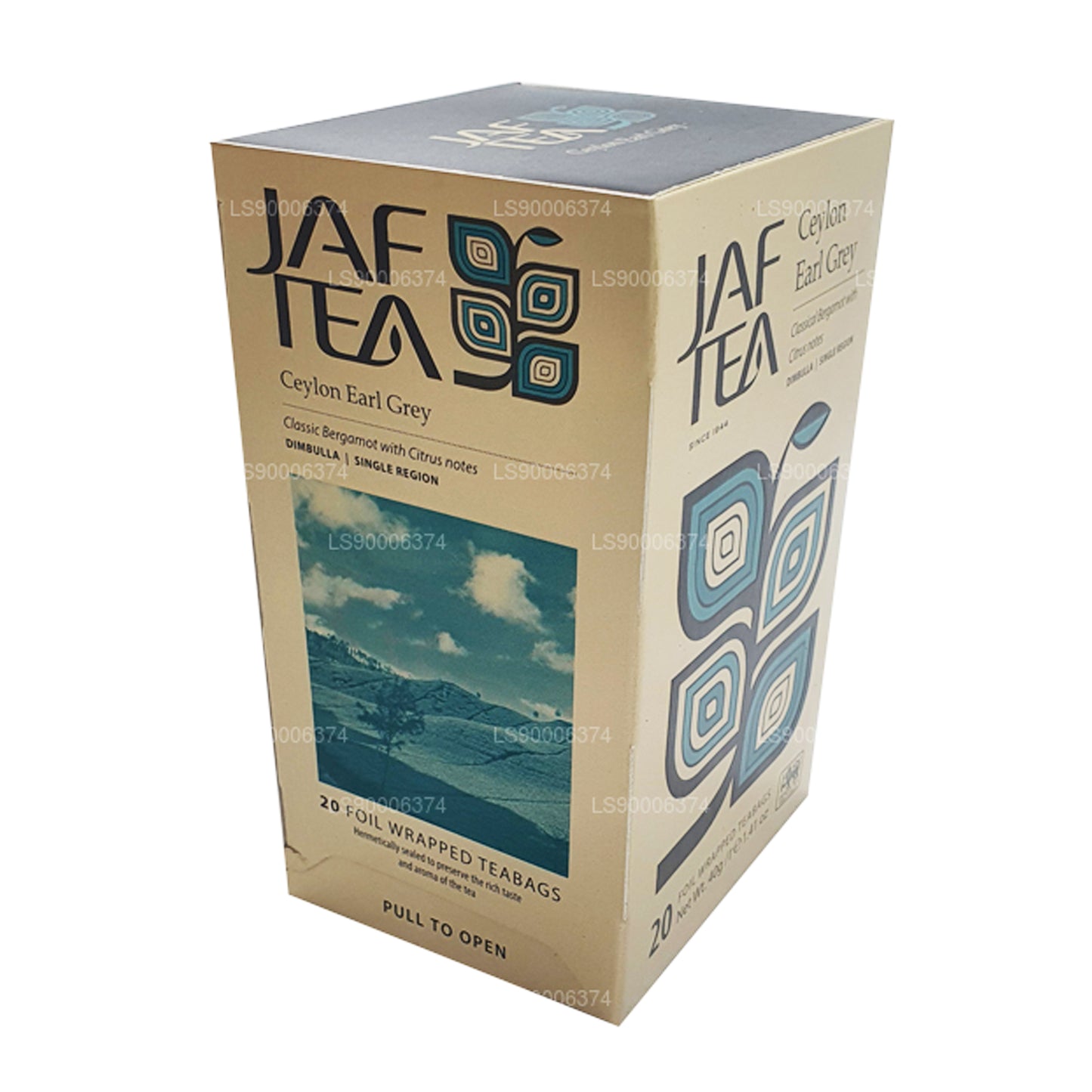 Jaf Çay Seylan Earl Grey (40g) 20 Çay Poşetleri