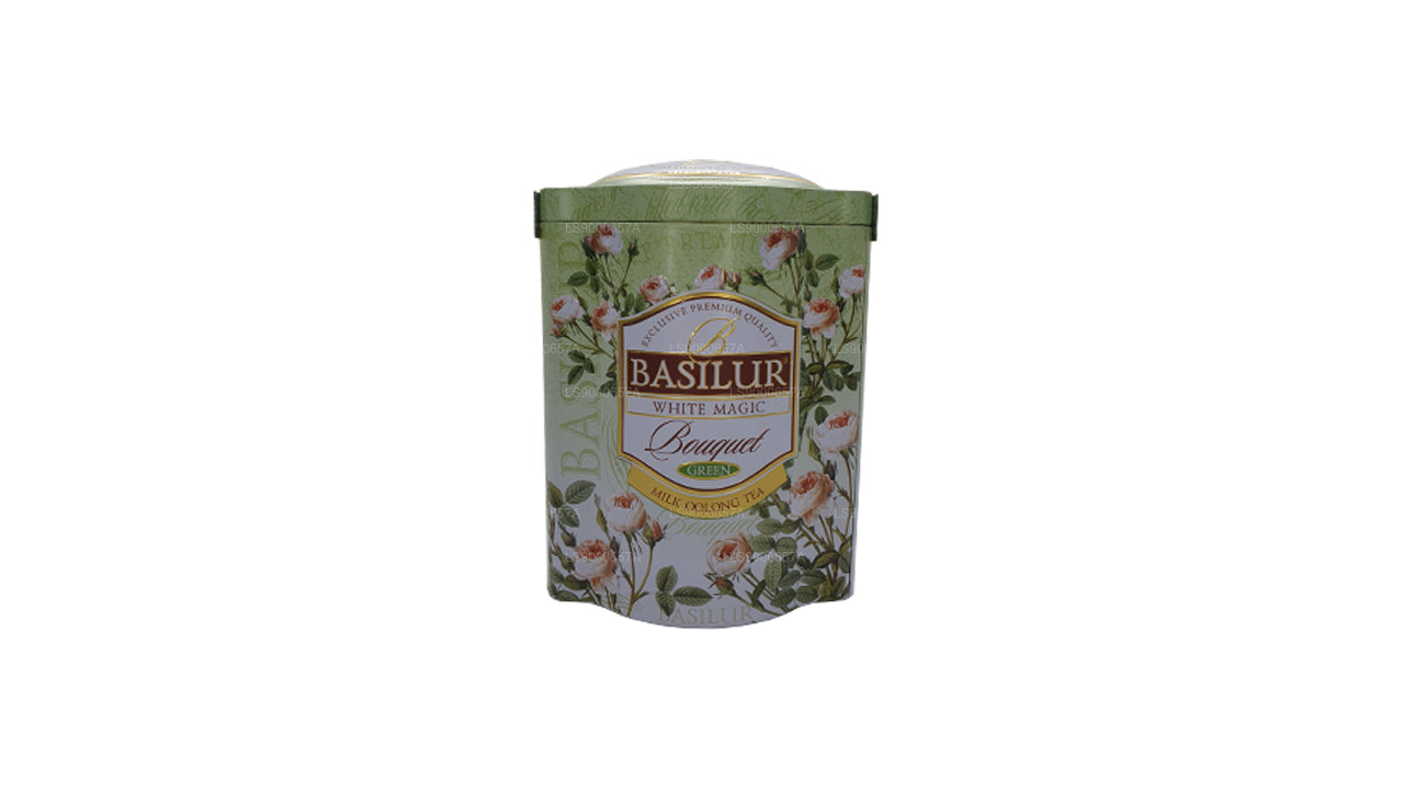 Basilur Beyaz Sihirli Buket Yeşil Caddy (100g)