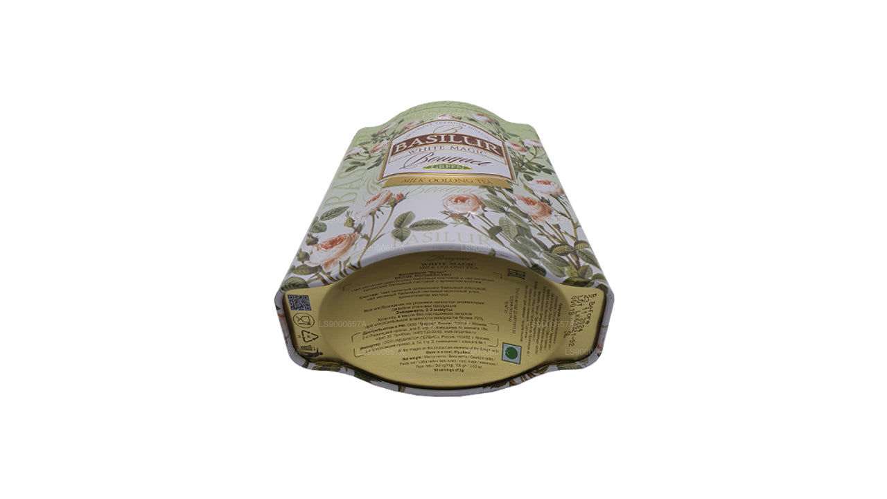 Basilur Beyaz Sihirli Buket Yeşil Caddy (100g)