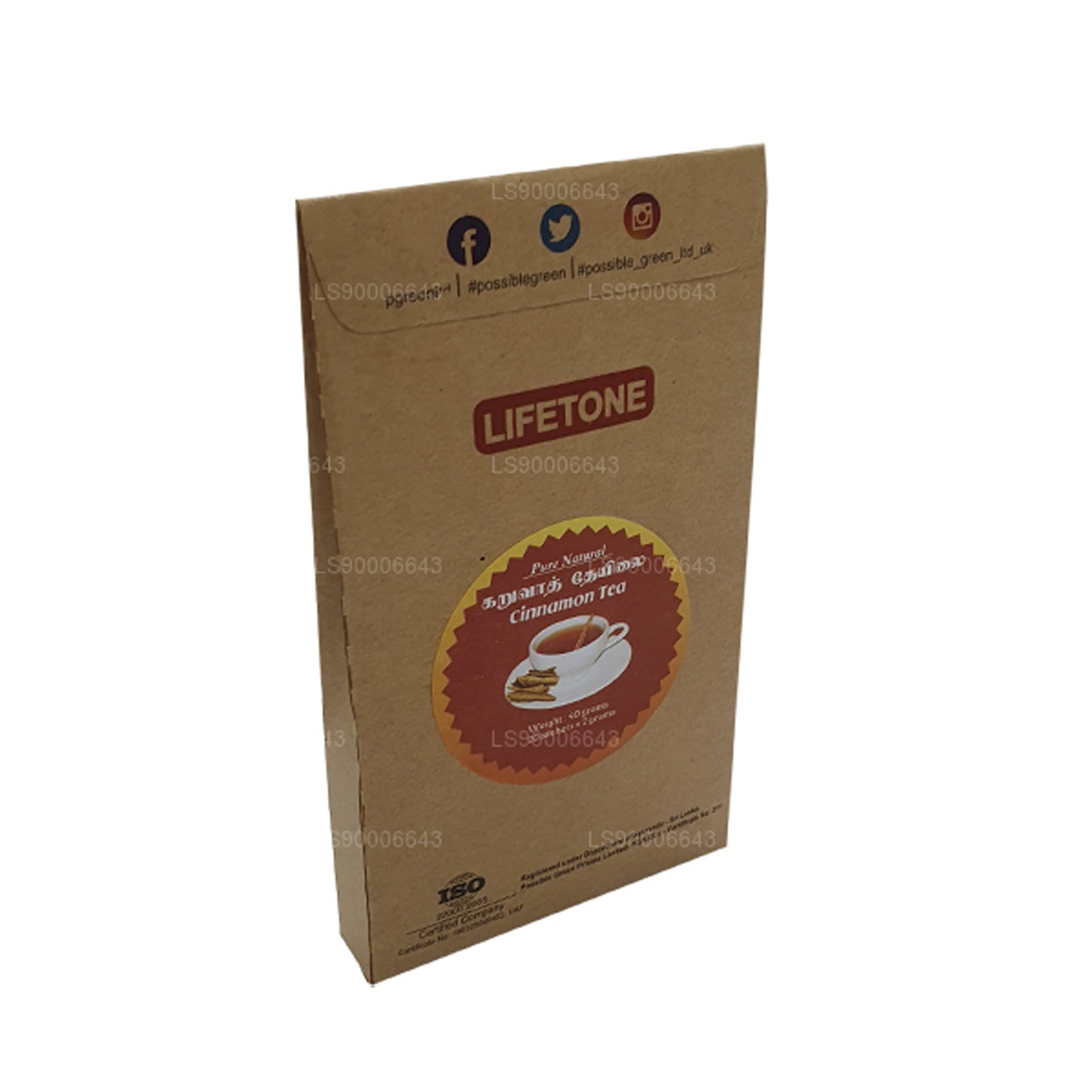 Lifetone Tarçın Çayı (40g)