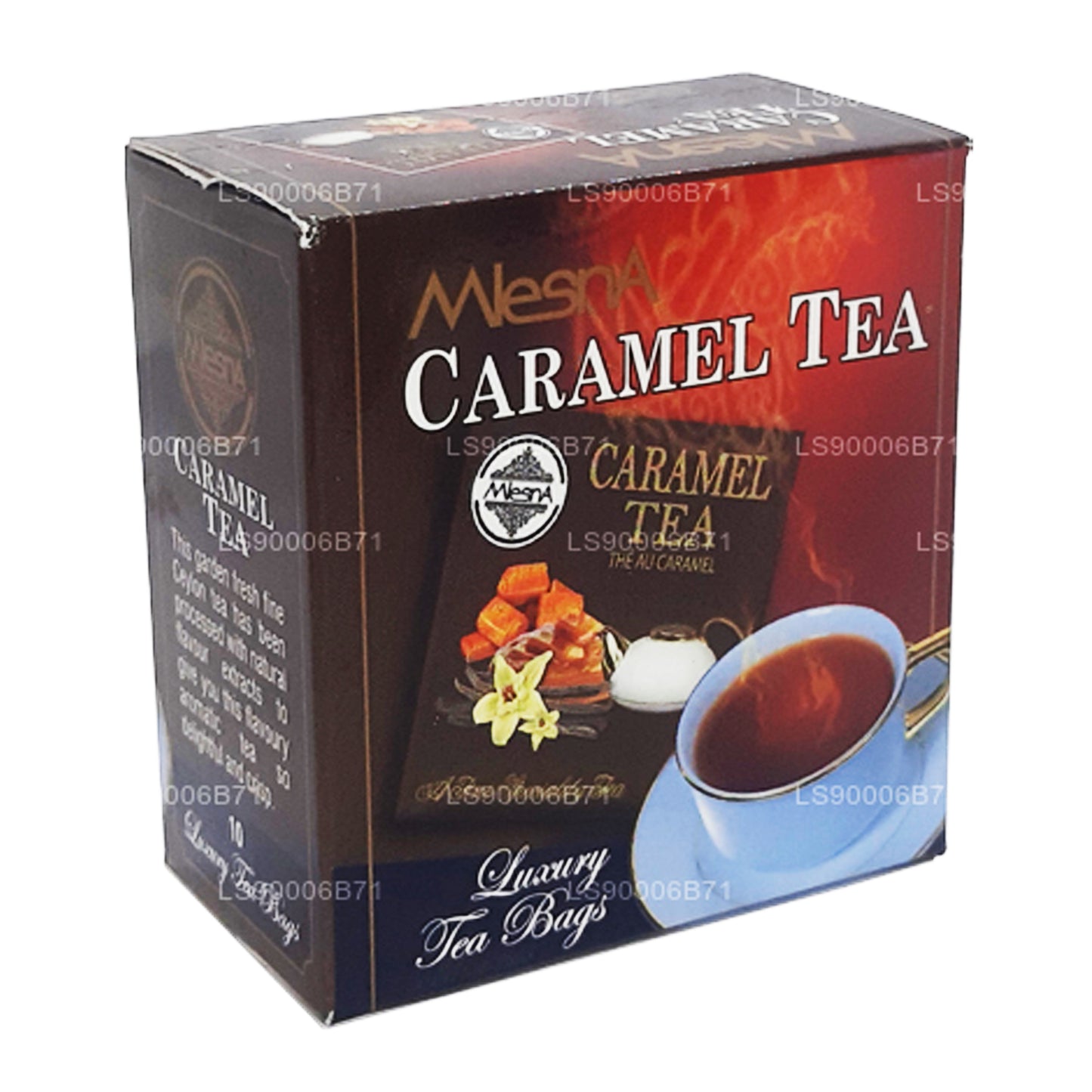 Mlesna Karamel Çay (20g) 10 Lüks Çay Poşeti