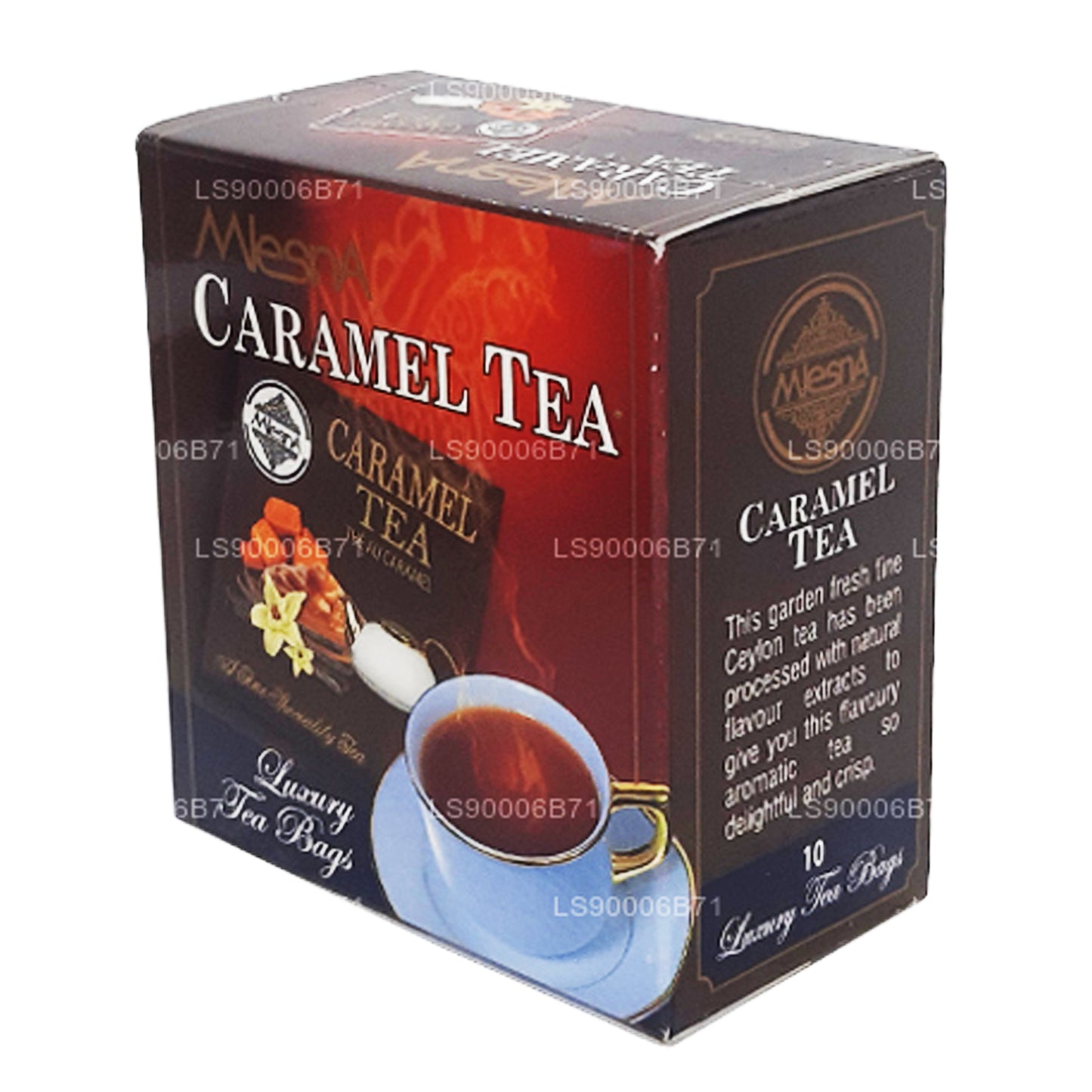 Mlesna Karamel Çay (20g) 10 Lüks Çay Poşeti