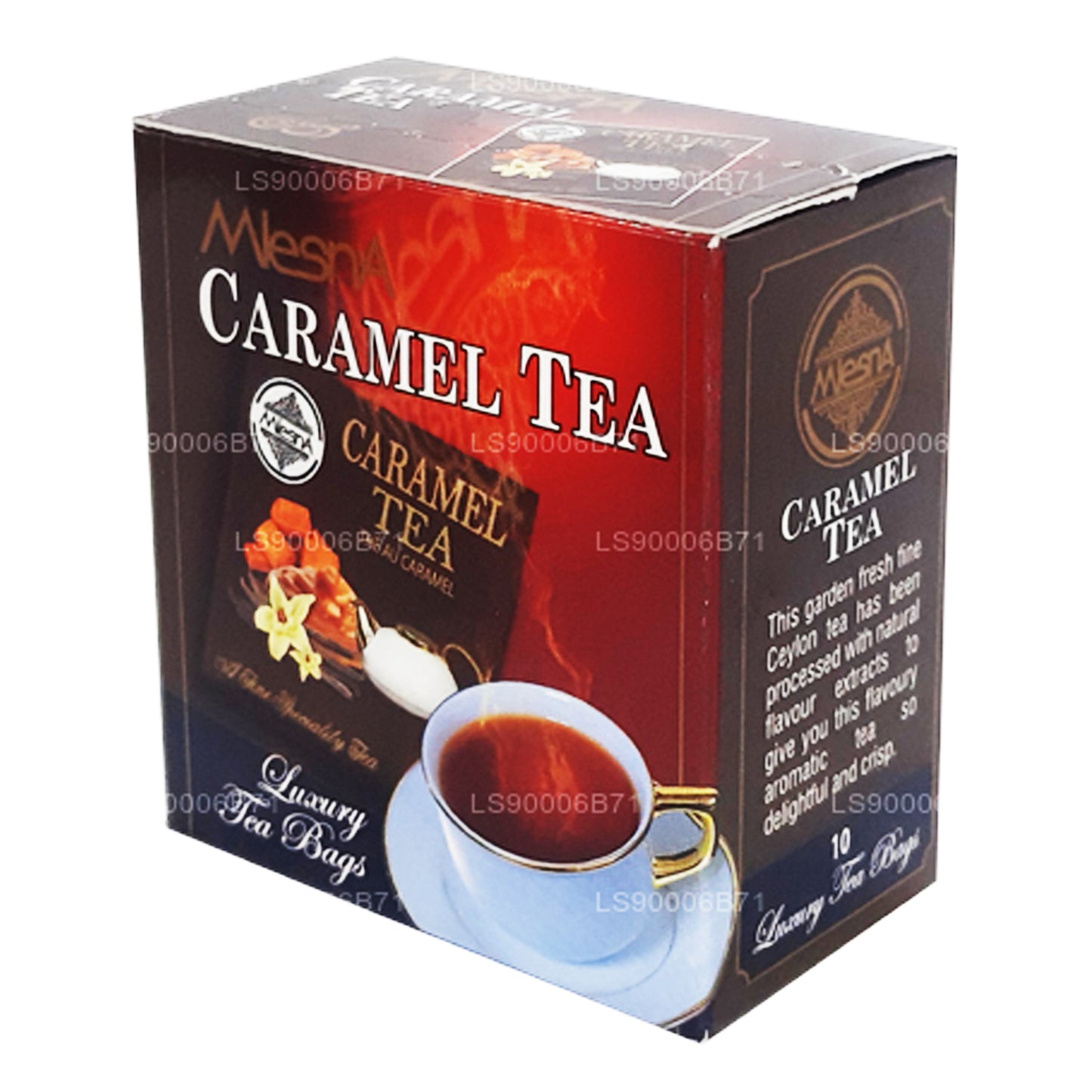 Mlesna Karamel Çay (20g) 10 Lüks Çay Poşeti