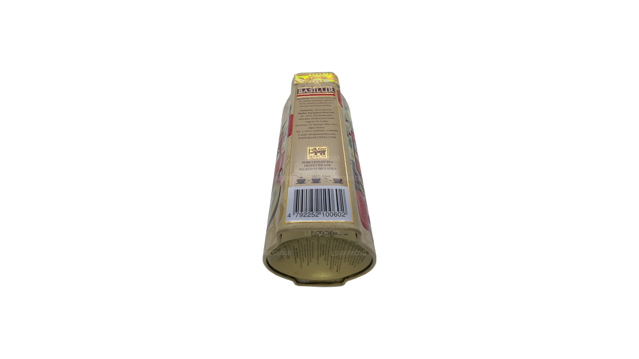 Basilur Çilek ve Kivi Sihirli Meyveler Teneke Kutu (100g)