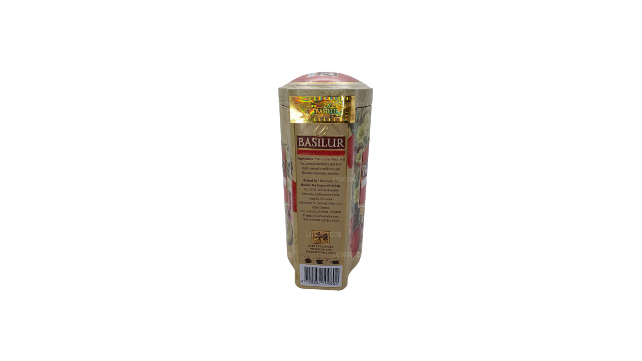 Basilur Çilek ve Kivi Sihirli Meyveler Teneke Kutu (100g)