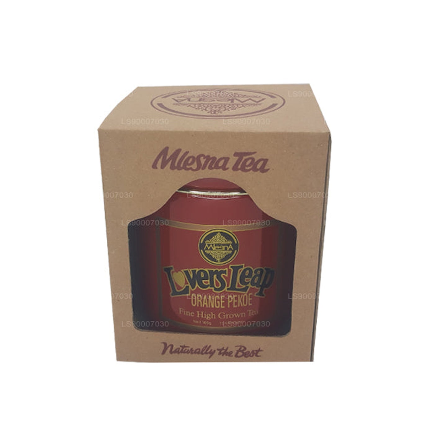 Mlesna Çay Severin Sıçrama Portakal Pekoe Metal Caddy (100g)