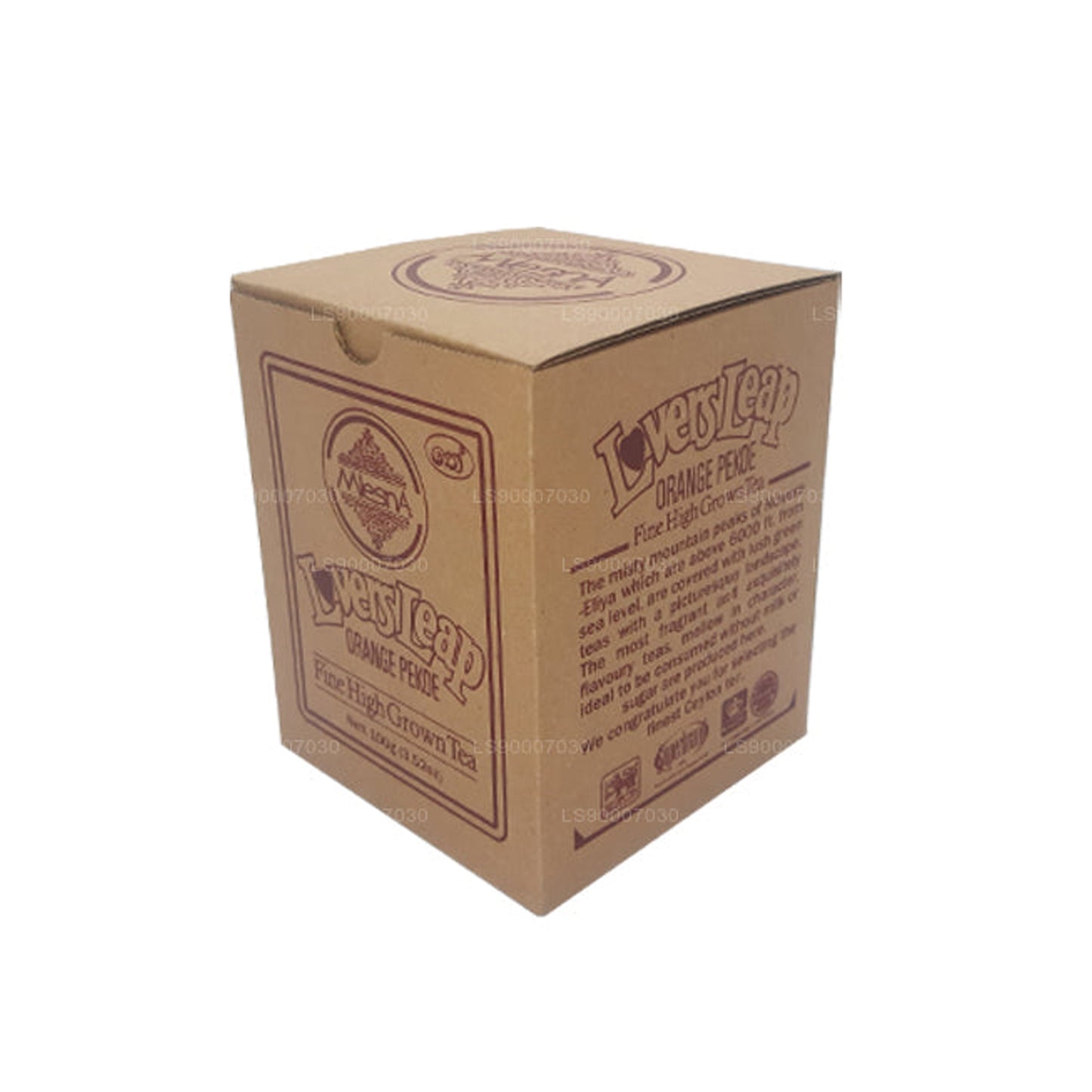 Mlesna Çay Severin Sıçrama Portakal Pekoe Metal Caddy (100g)