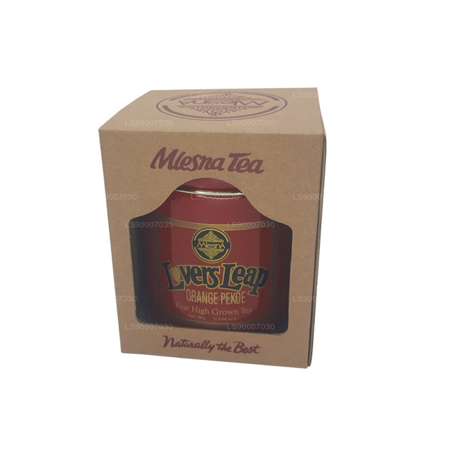 Mlesna Çay Severin Sıçrama Portakal Pekoe Metal Caddy (100g)