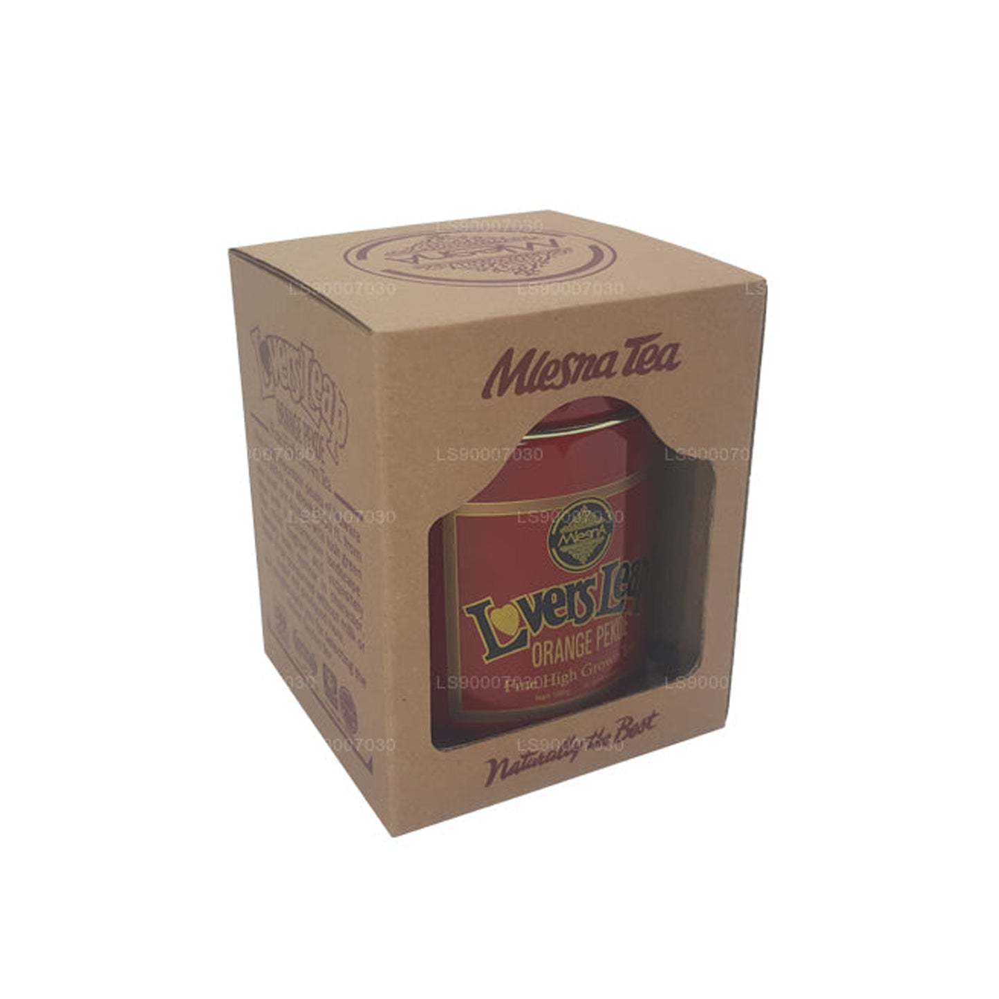 Mlesna Çay Severin Sıçrama Portakal Pekoe Metal Caddy (100g)