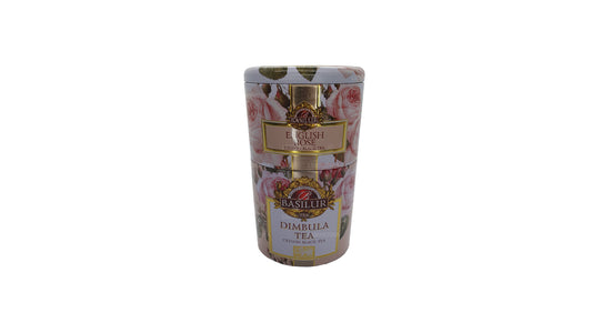 Basilur Meyve ve Çiçekler “İngiliz Gülü” Dimbula (100g) Caddy