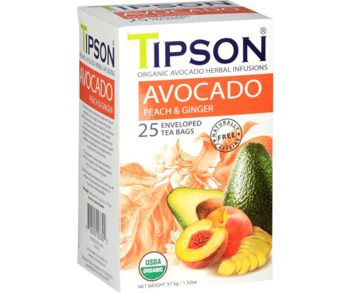 Tipson Avokado Şeftali ve Zencefil (37.5g)