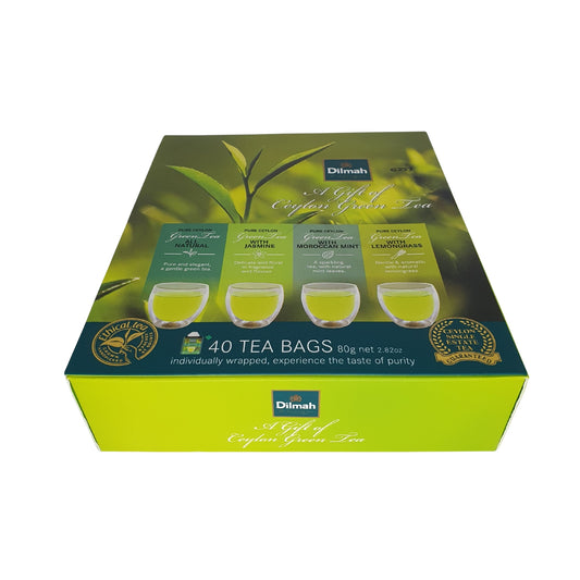 Dilmah Seylan Yeşil Çayı Hediyesi (80g) 40 Çay Poşeti