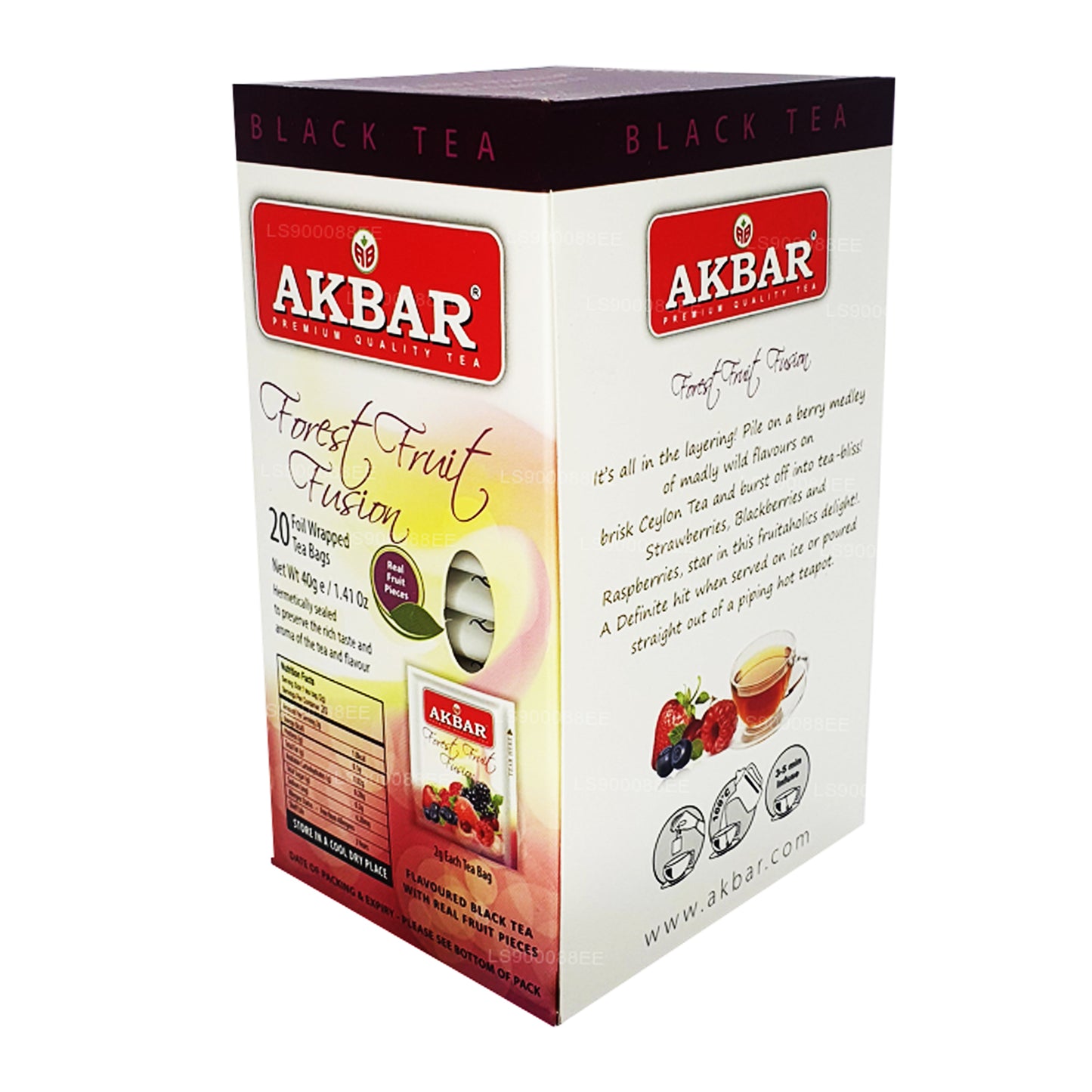 Akbar Forest Fruit Fusion (40g) 20 Çay Poşeti