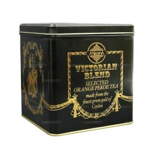Mlesna Victorian Blend OP Yaprak Çay Siyah Metal Caddy
