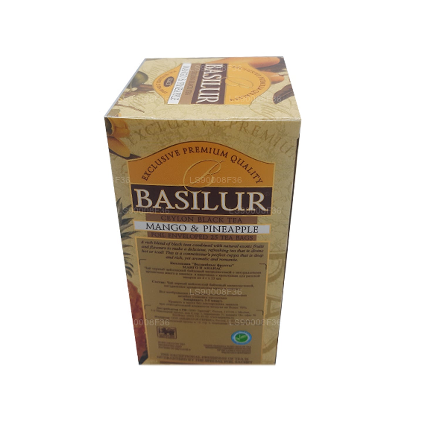 Basilur Sihirli Meyveler Mango ve Ananas (50g) 25 Çay Poşeti