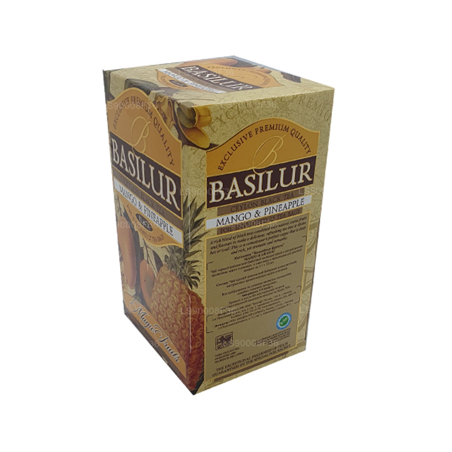 Basilur Sihirli Meyveler Mango ve Ananas (50g) 25 Çay Poşeti