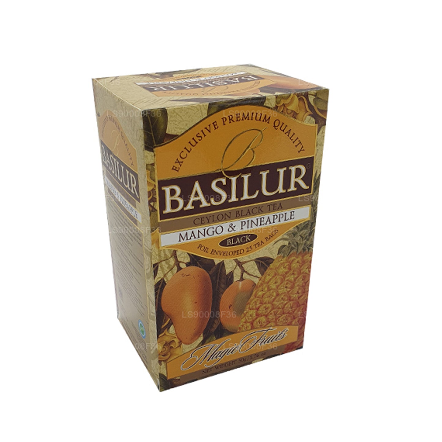 Basilur Sihirli Meyveler Mango ve Ananas (50g) 25 Çay Poşeti