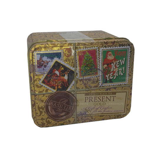 Basilur Present Gold Siyah Çay Kalay (100g)