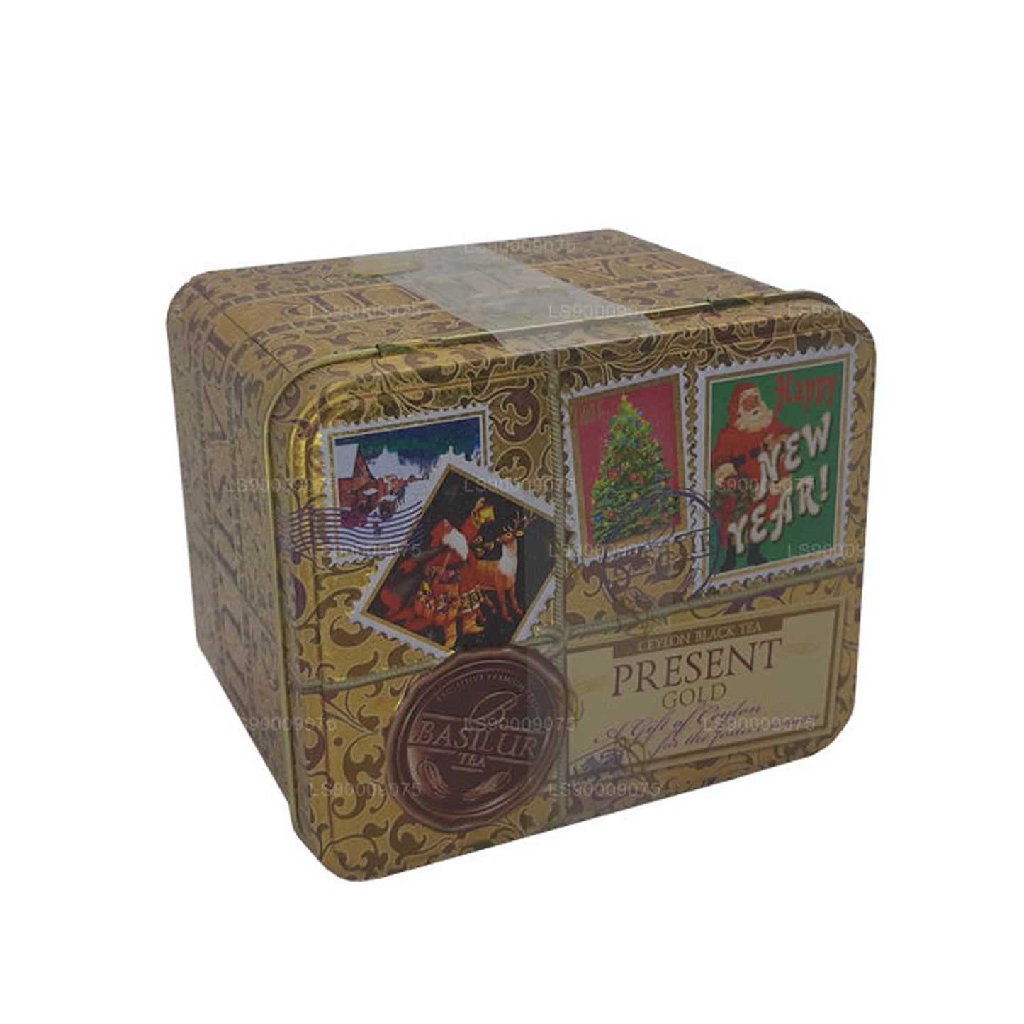 Basilur Present Gold Siyah Çay Kalay (100g)
