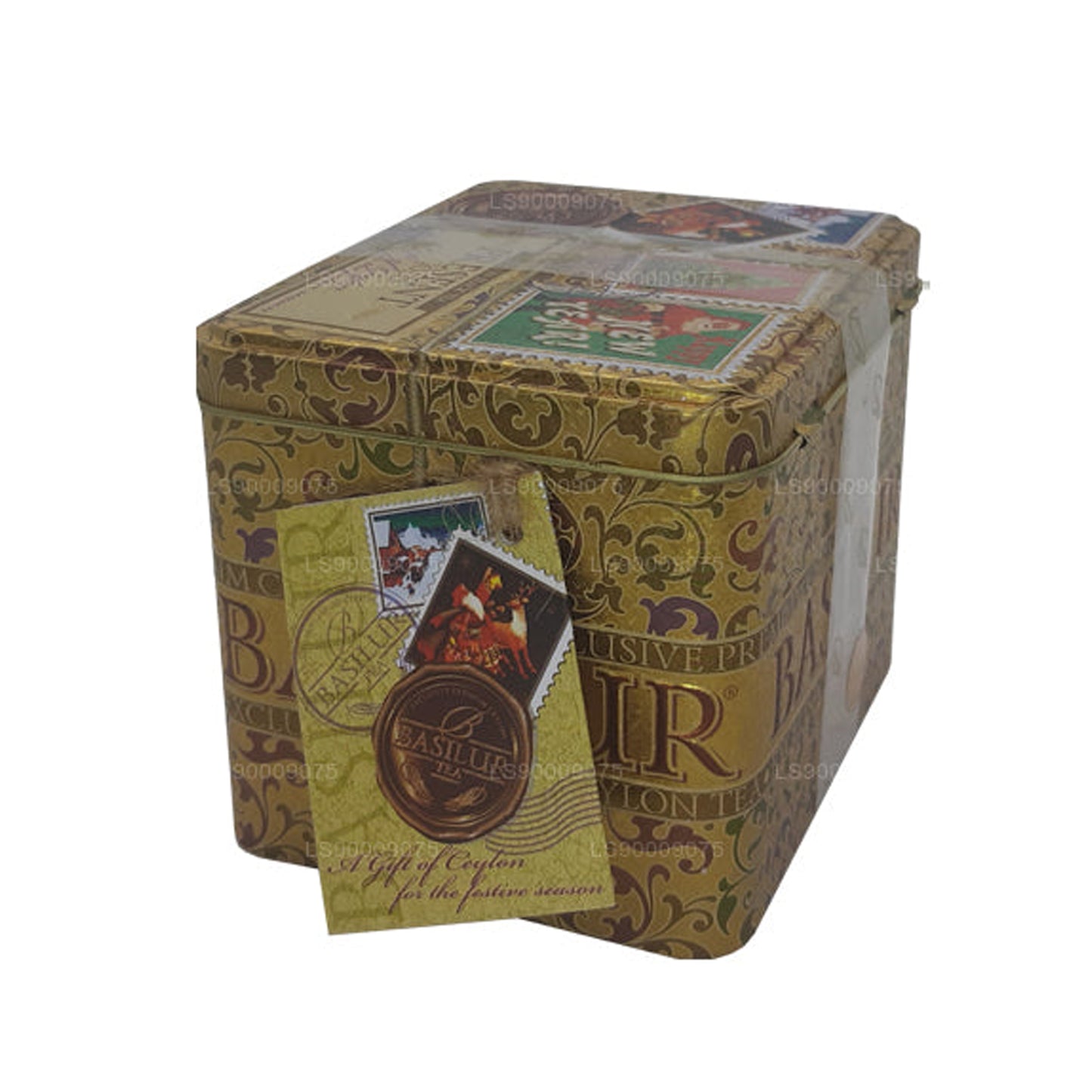 Basilur Present Gold Siyah Çay Kalay (100g)