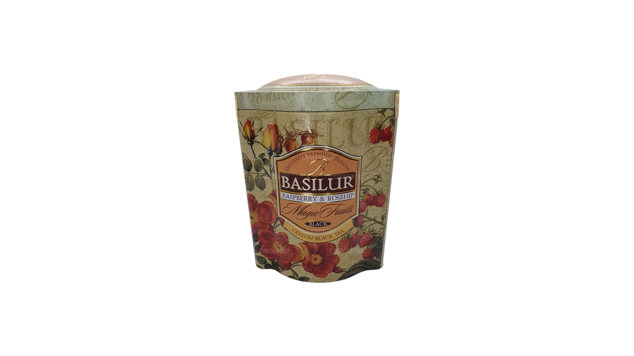 Basilur Sihirli Meyveler Ahududu ve Kuşburnu (100g) Teneke Kutu