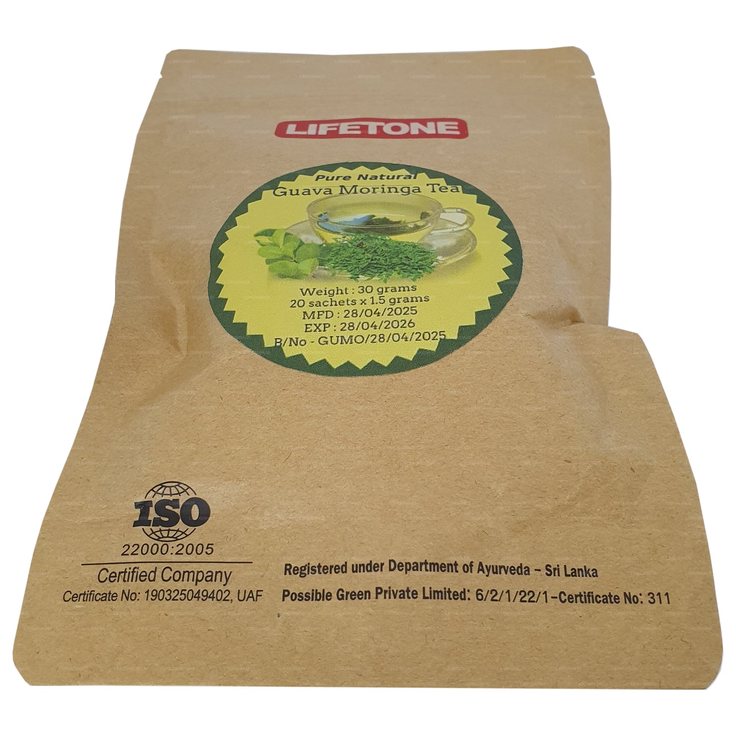 Lifetone Guava Moringa Çayı (30g)