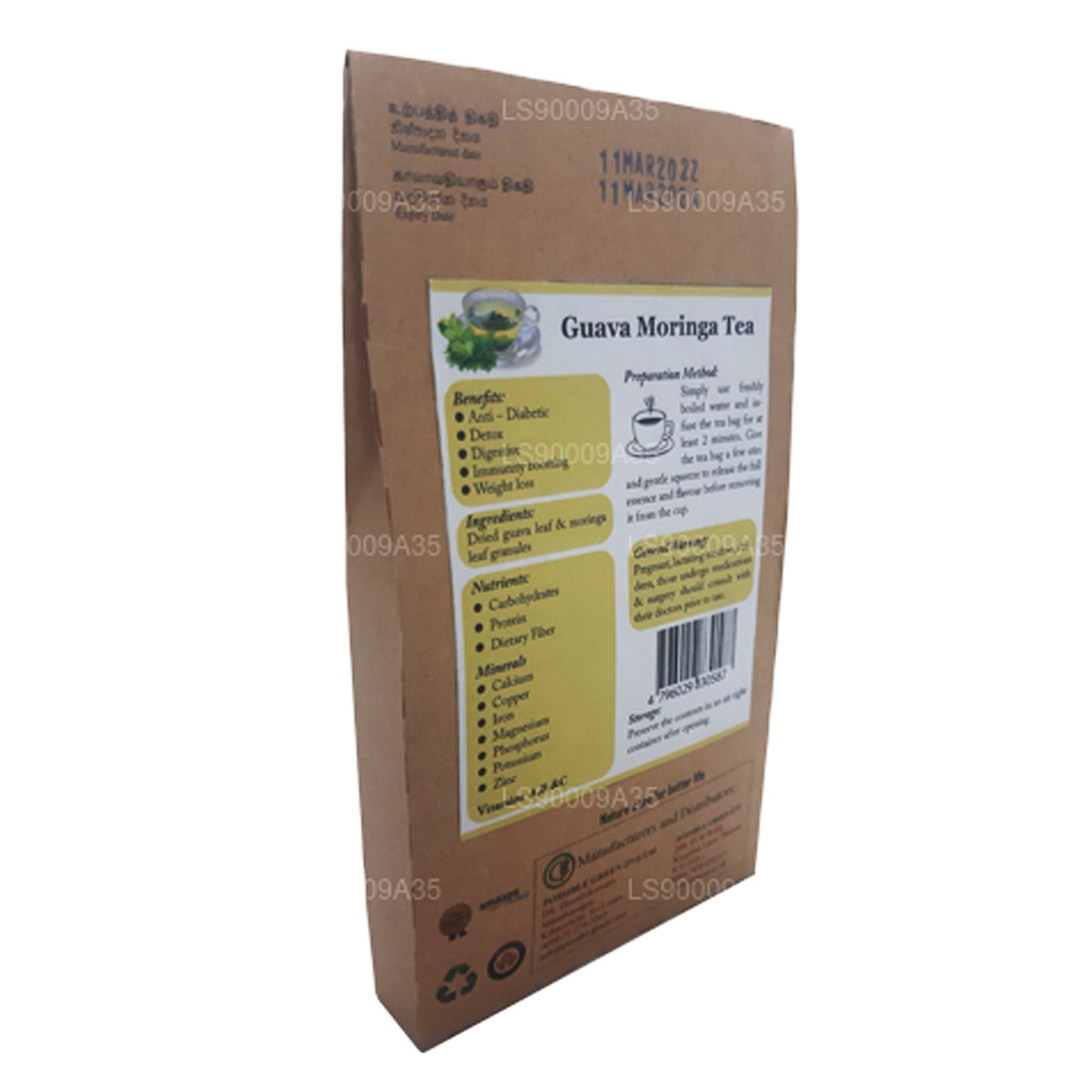 Lifetone Guava Moringa Çayı (30g)