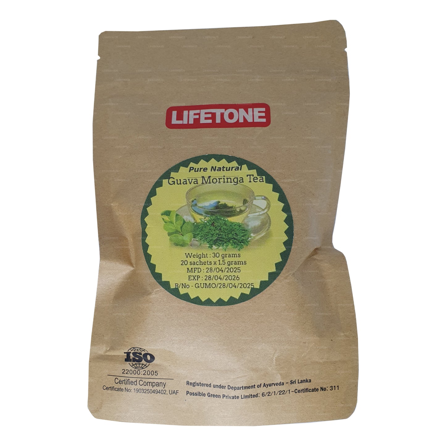 Lifetone Guava Moringa Çayı (30g)