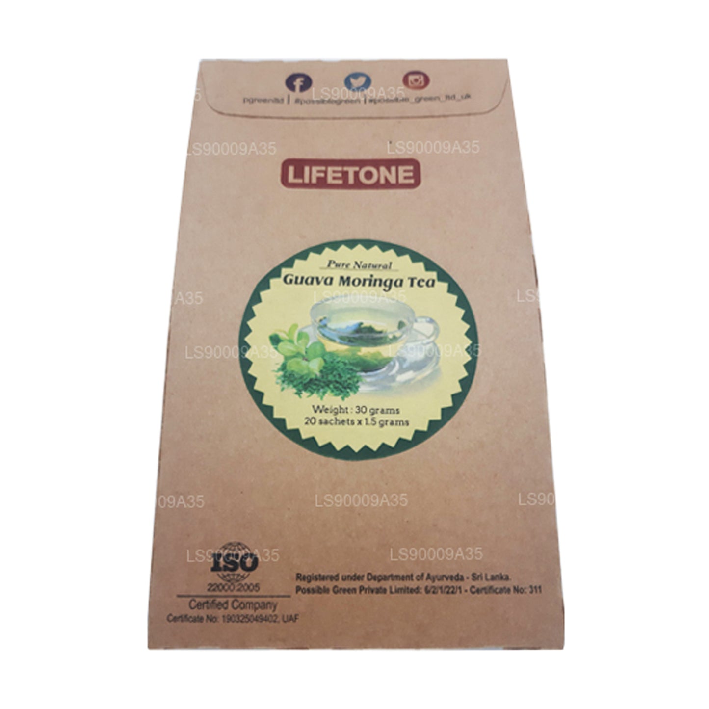 Lifetone Guava Moringa Çayı (30g)