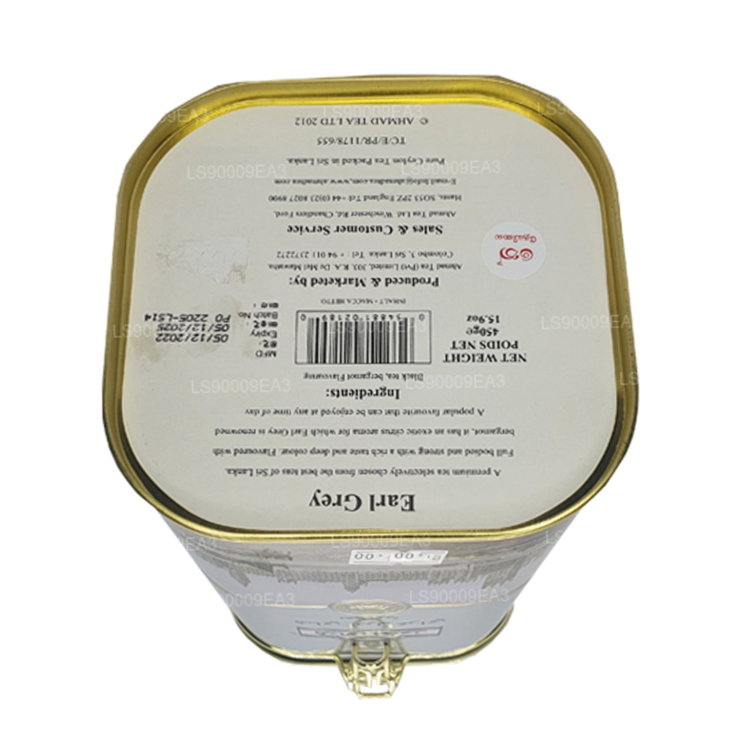 Ahamad Earl Grey Bergamot Aromalı Siyah Çay (450g)