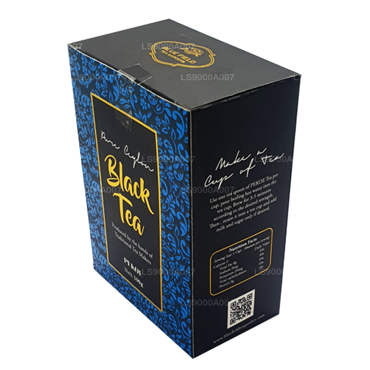 Mavi Alan Saf Seylan PEKOE Grade Siyah Gevşek Çay (100g)