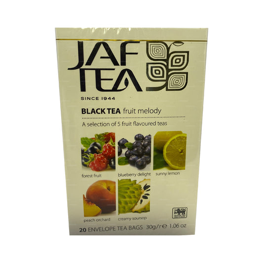 Jaf Çay Saf Meyveler Koleksiyonu Siyah Çay Meyve Melodisi (30g) 20 Çay Poşeti