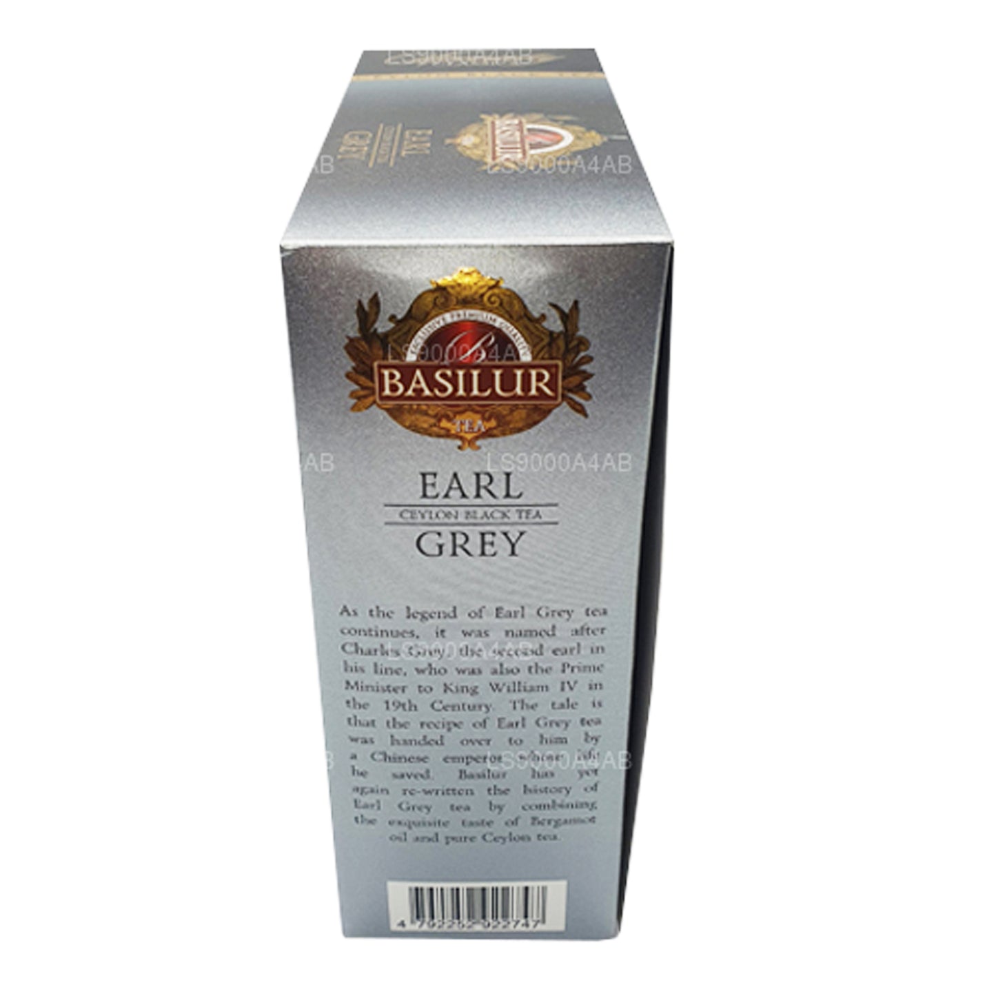 Basilur Speciality Classics Earl Grey Seylan Siyah Çay (200g) 100 Çay Poşeti