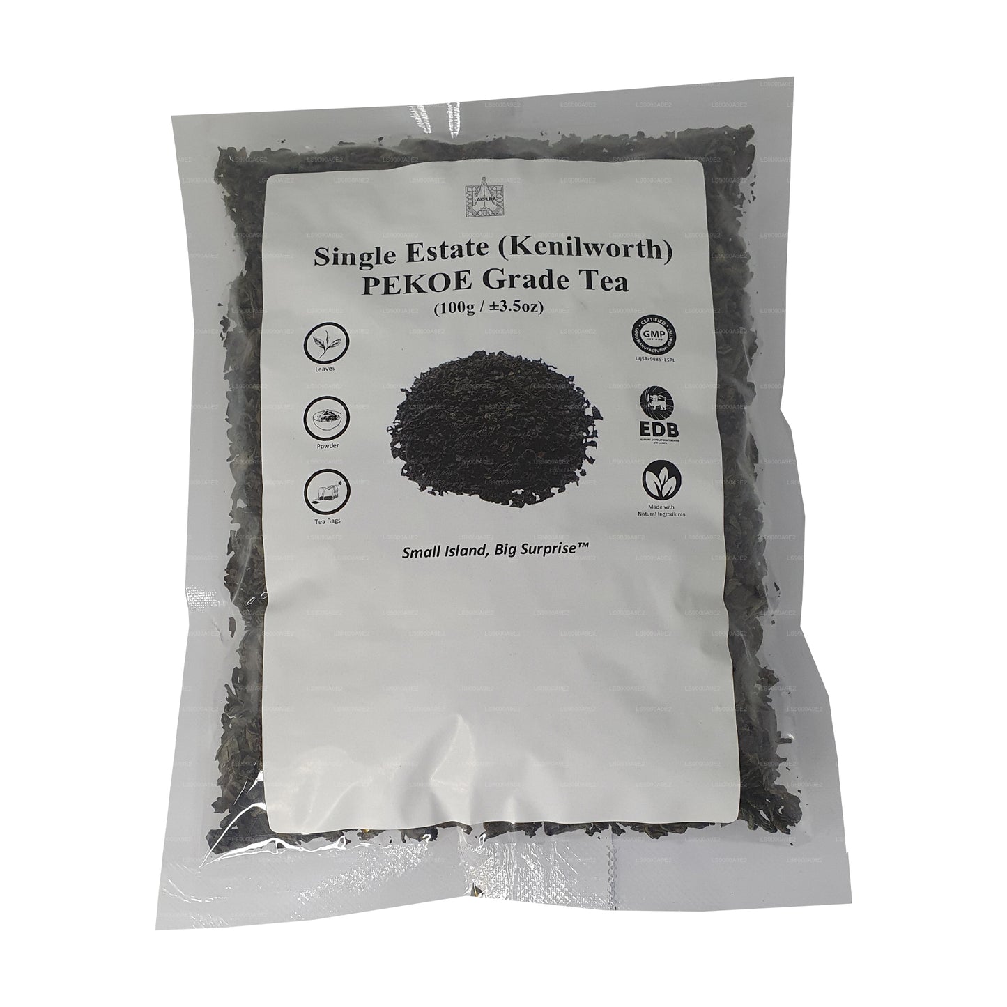 Lakpura Tek Emlak (Kenilworth) PEKOE Sınıfı Seylan Siyah Çay (100g)