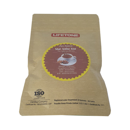 Lifetone Yıldız Anason Çayı (40g)
