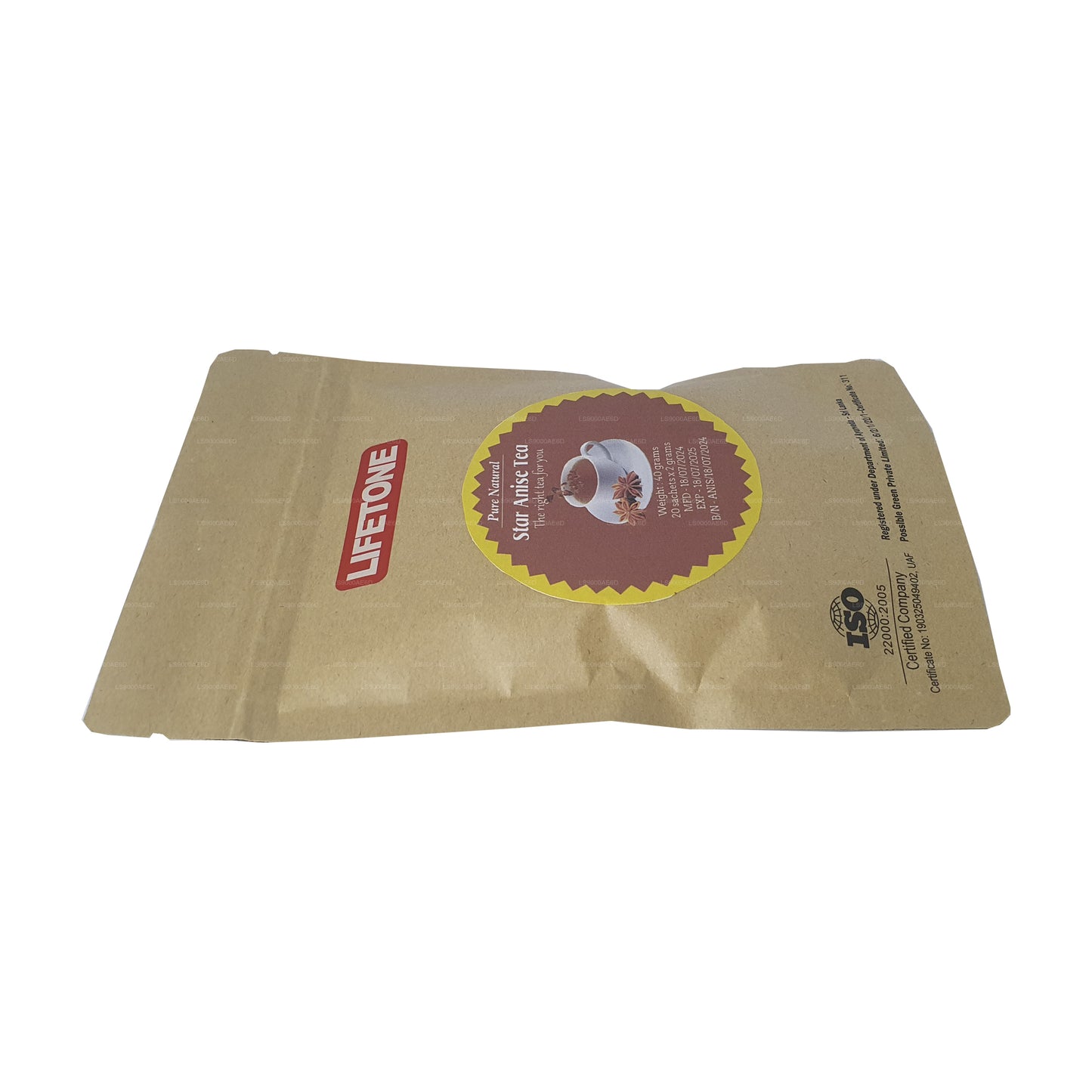 Lifetone Yıldız Anason Çayı (40g)